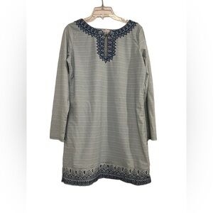 Women's Cabana Life UPF 50+ Sun Protection Blue Dress Sz L